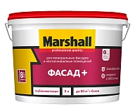 Marshall/ Маршал Фасад+ Краска фасадная акриловая водно-дисперсионная глубокоматовая