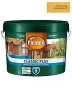 Пропитка декоративная для защиты древесины Pinotex Classic Plus 3 в 1 база CLR 9 л.