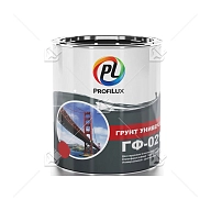 Грунт ГФ-021 по металлу и дереву Profilux серый 1,9 кг.