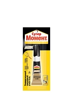 Клей универсальный секундный Супер Момент Высокопрочный 3 г. на мульти-карте