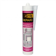 Герметик силиконовый нейтральный Gepard CSS 764 чёрный 280 мл