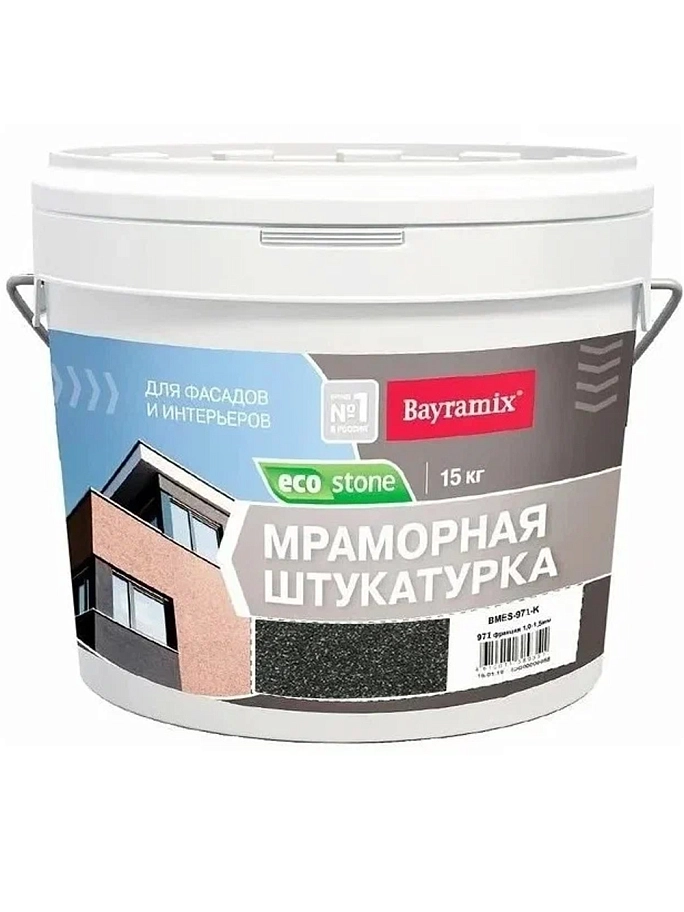 Bayramix EcoStone / Байрамикс ЭкоСтон Штукатурка декоративная мраморная