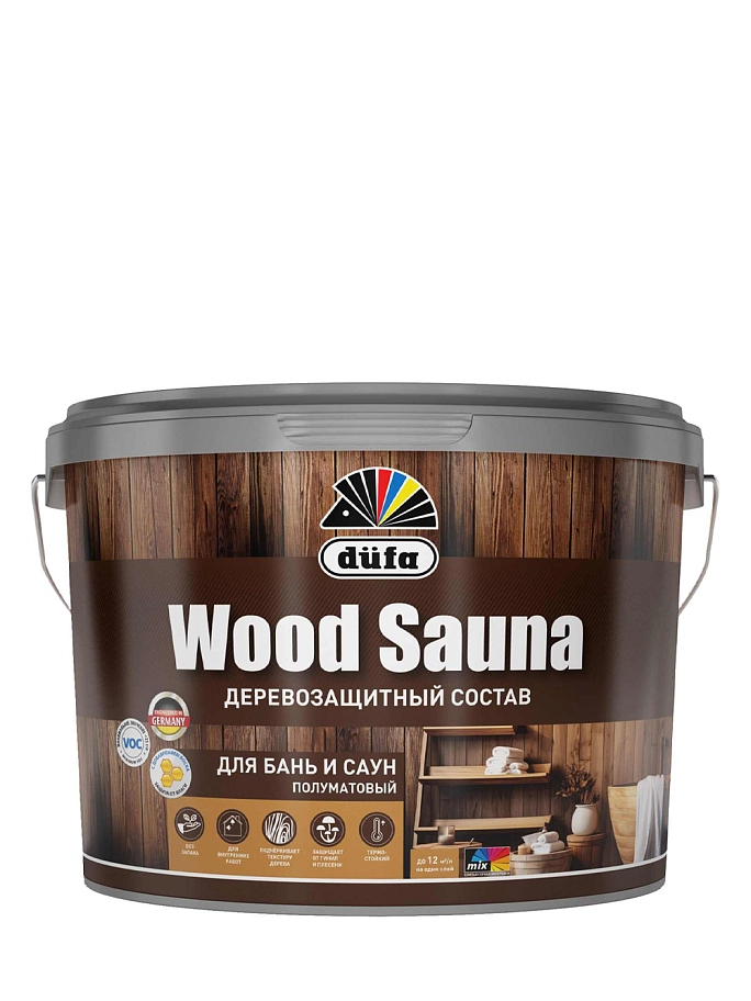 Dufa Wood Sauna / Дюфа Вуд Сауна Деревозащитный состав для бань и саун