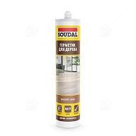 Герметик акриловый паркетный Soudal вишня 280 мл.