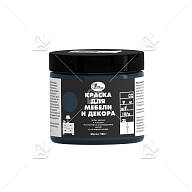 Краска для мебели и декора Новбытхим графитовая 0,5кг. 