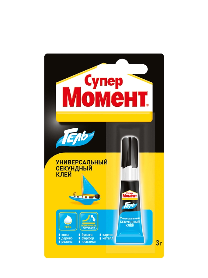 Супер Момент Гель Клей-гель универсальный