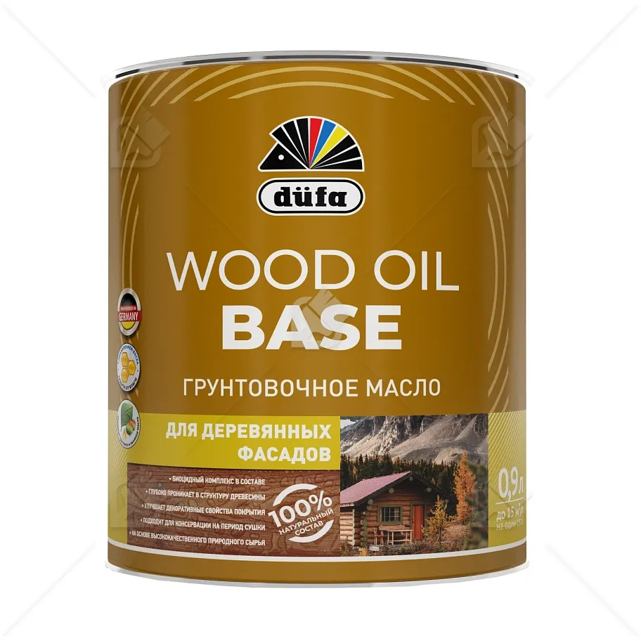 Масло грунтовочное Dufa Wood Oil Base 0,9л