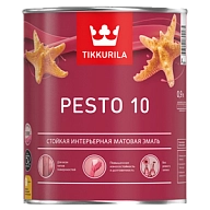 Эмаль универсальная Tikkurila PESTO 10 A матовая 2,7л