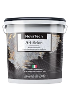 Покрытие декоративное NovaTech Art Beton 16 кг