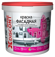 Ореол Дисконт Краска фасадная полиакриловая матовая