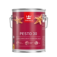 Эмаль универсальная Tikkurila PESTO 30 A полуматовая 2,7л
