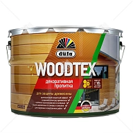 Пропитка декоративная для защиты древесины алкидная Dufa Woodtex белый 9л
