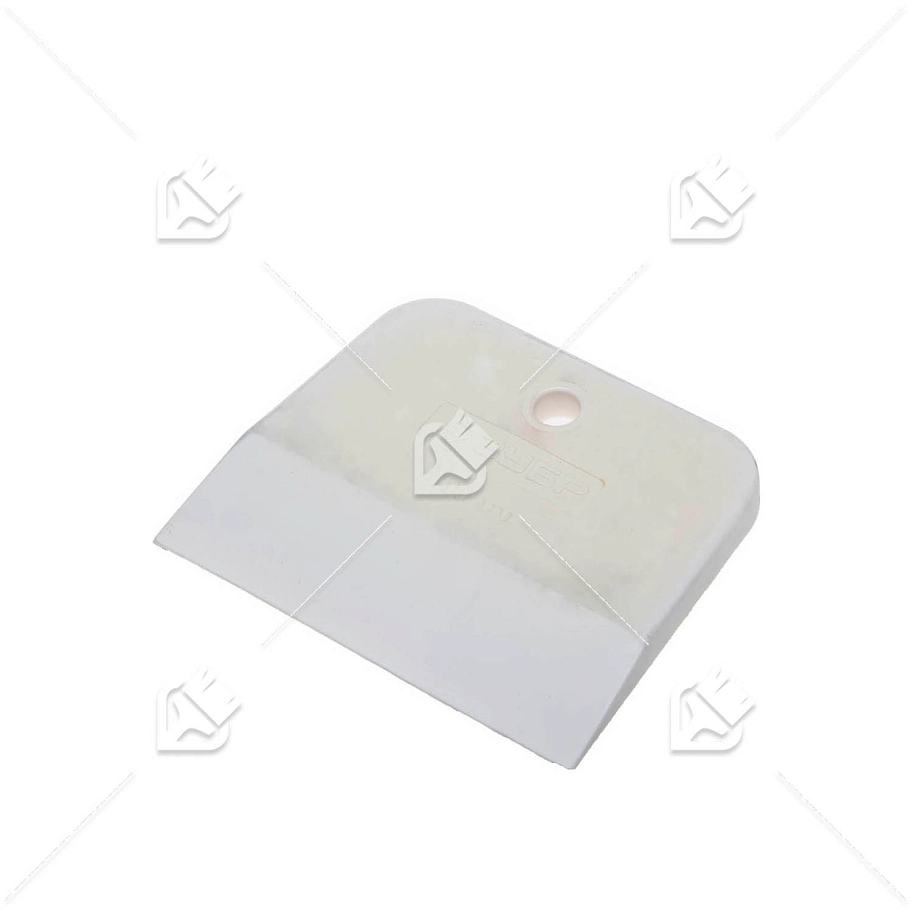 Шпатель Зубр Мастер резиновый, белый 100 мм.