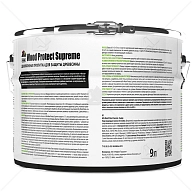 Пропитка декоративная для защиты древесины Dufa Wood Protect Supreme белая 9 л