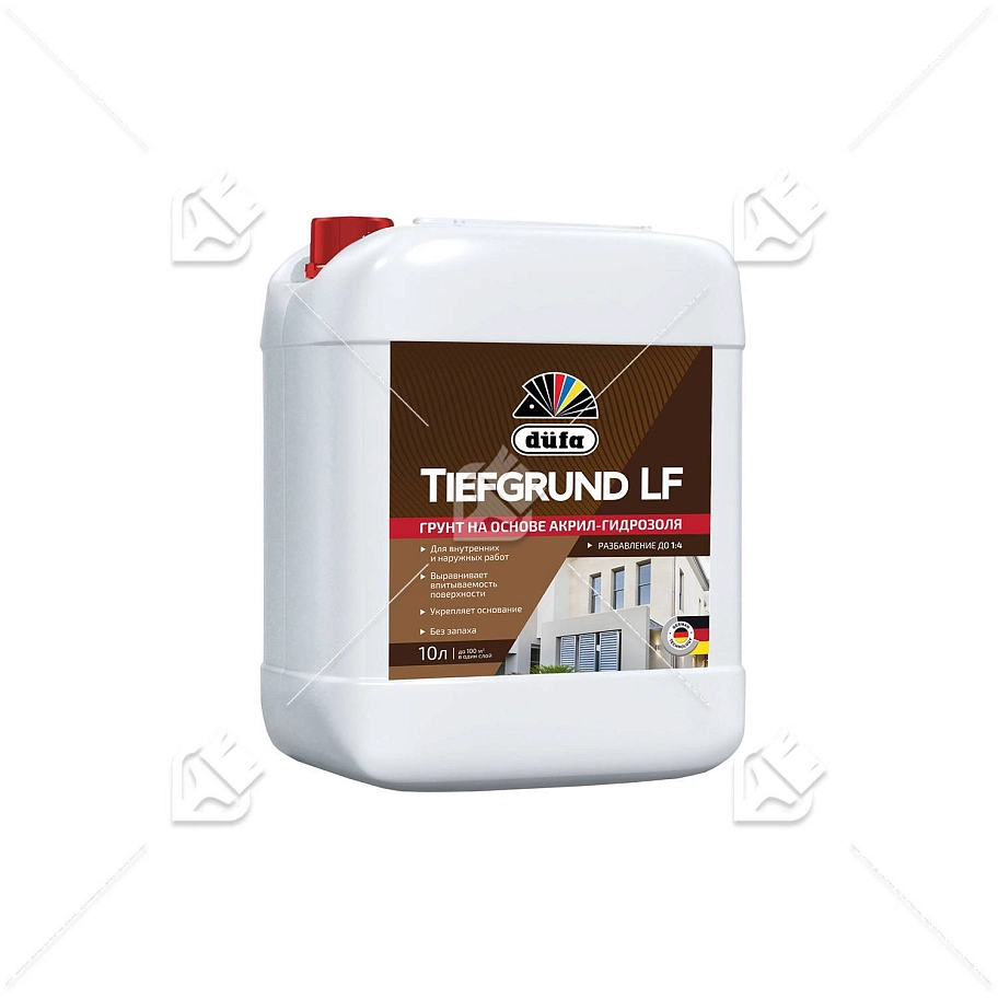 Грунт для внутренних и наружных работ акриловый Dufa Tiefgrund D14 10 л.
