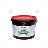 Краска фасадная Практик белая база 45 кг