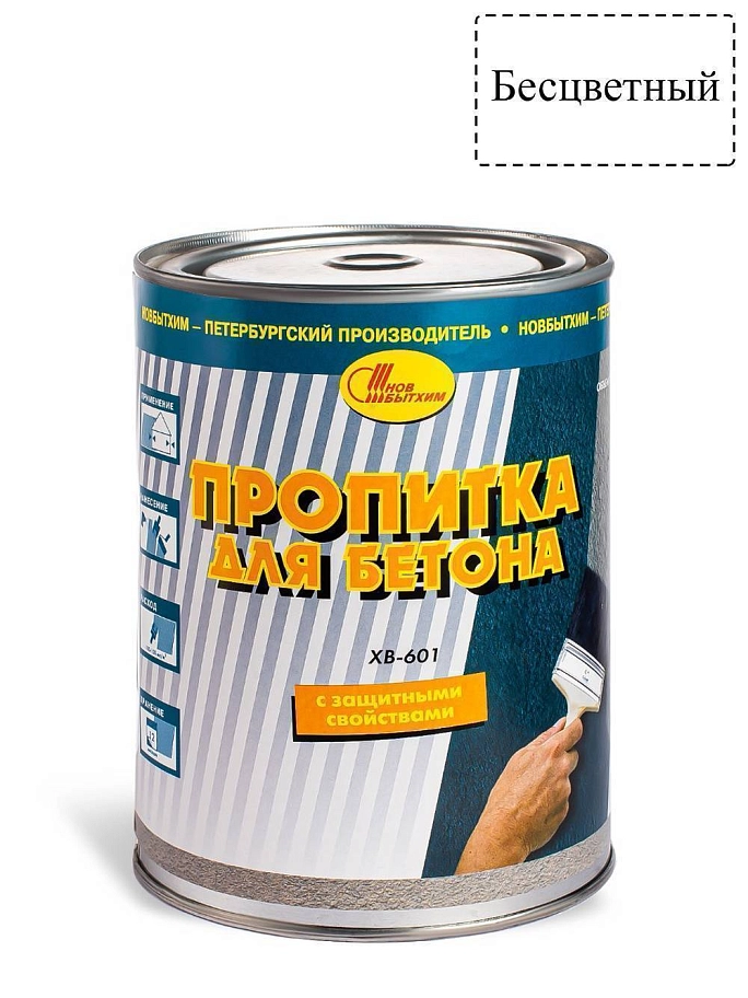 Пропитка для бетона с защитными свойствами б/ц  3л Новобитхим