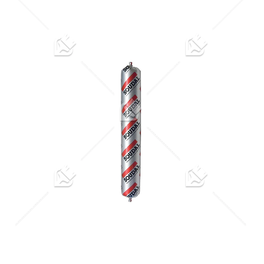 Герметик силиконовый нейтральный Soudal Silirub 2 F бесцветный 600 мл