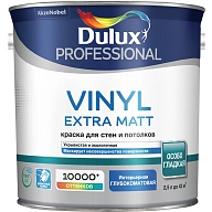 Dulux Vinyl Extra Matt / Дюлакс Винил Экстра Мат Краска для стен и потолков водно-дисперсионная матовая