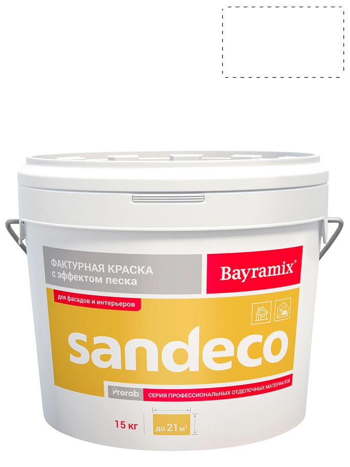 Bayramix Sandeco / Байрамикс Сандеко фактурная краска с эффектом песка