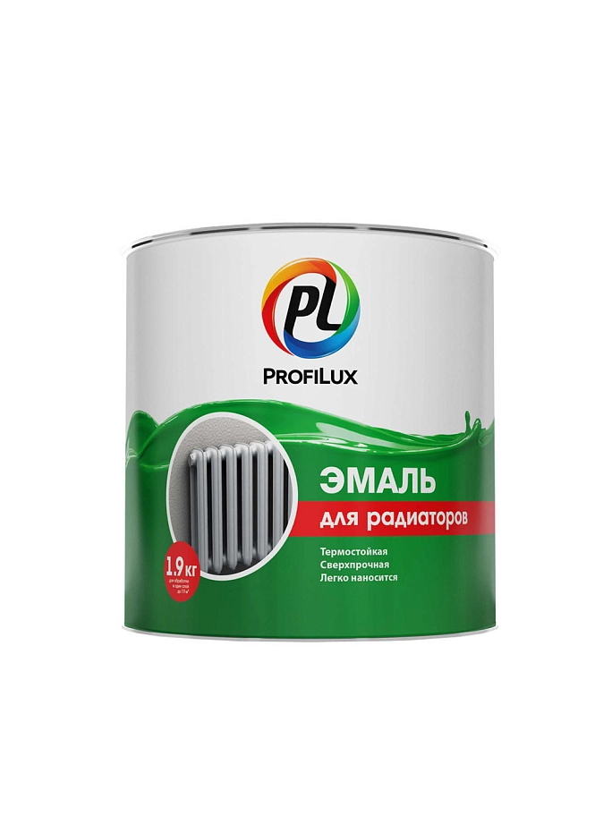 Эмаль для радиаторов Profilux полуматовая 1,9 кг