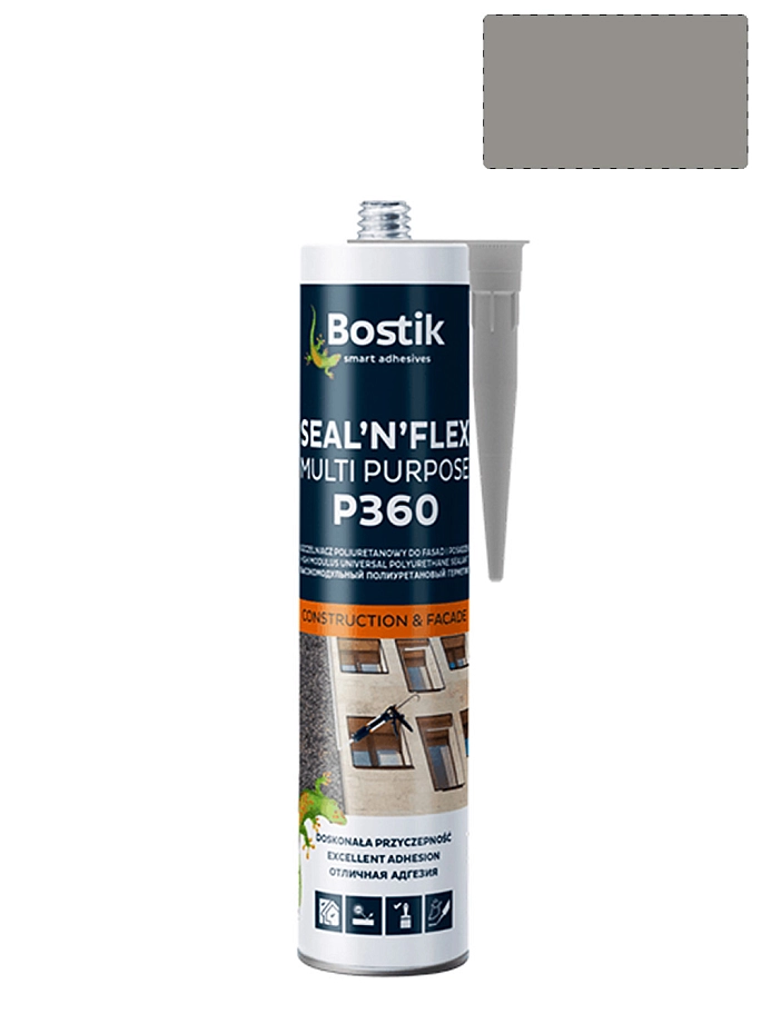 Bostik Р360 SEAL'N'FLEX MULTI PURPOSE / Бостик Р360 Сил-Н-Флекс Мульти Пёрпос герметик полиуретановый универсальный