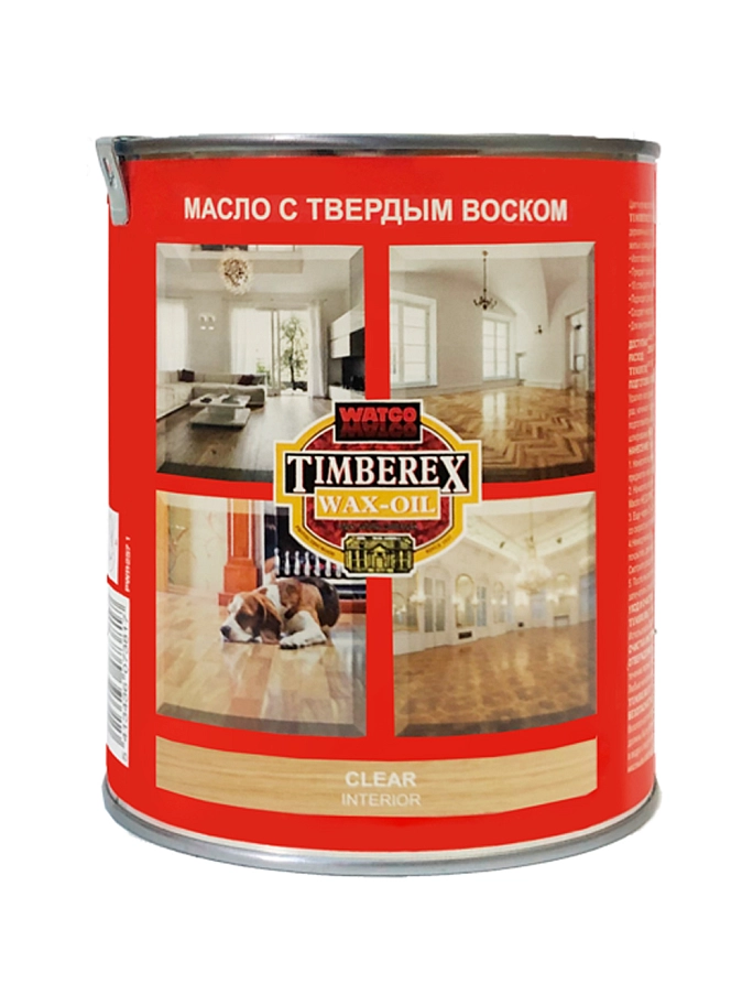 Timberex Wax Oil / Тимберекс Вэкс Оил Масло для пола с твердым воском