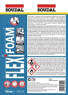 Пена профессиональная Soudal Flexifoam 750 мл.