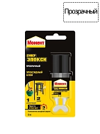 Клей универсальный эпоксидный Момент Супер Эпокси прозрачный 6 мл. шприц