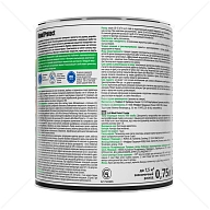 Пропитка декоративная для защиты древесины Dufa Wood Protect белая 0,75 л