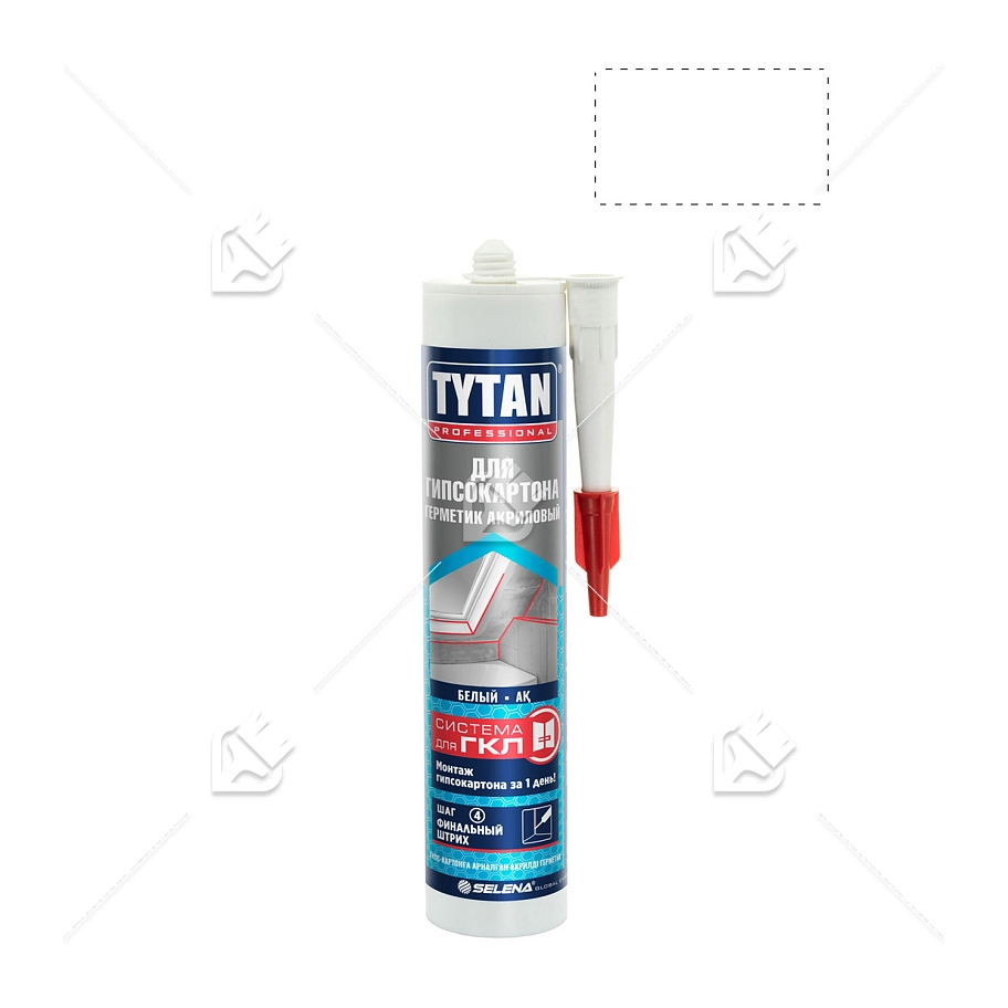 Герметик акриловый для гипсокартона TYTAN Professional  280 мл