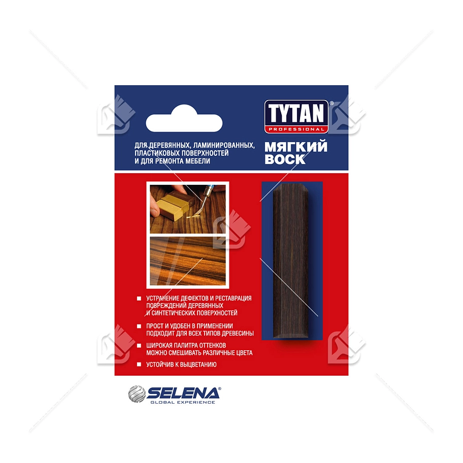 Воск мягкий Tytan Professional цвет 146 венге 7,5 г