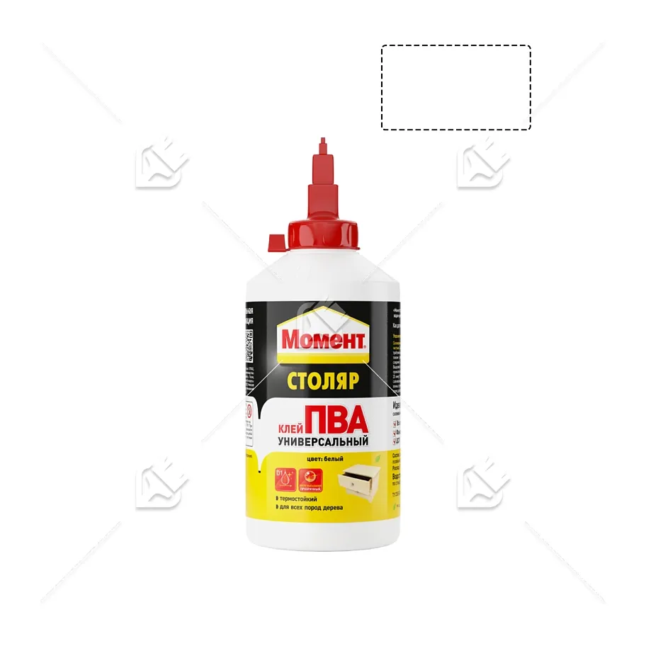 Клей столярный водно-дисперсионный Момент Столяр ПВА Универсал 750 г.