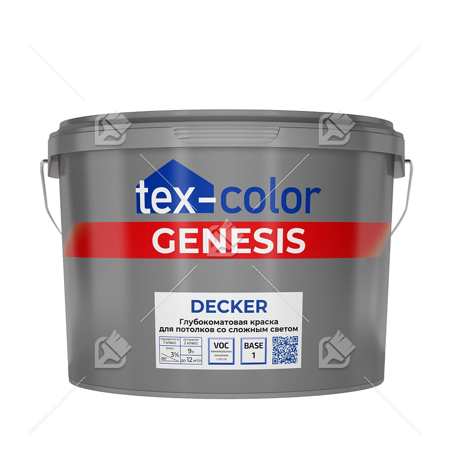 "Tex-Сolor" ВД краска Genesis Decker  база1  9л