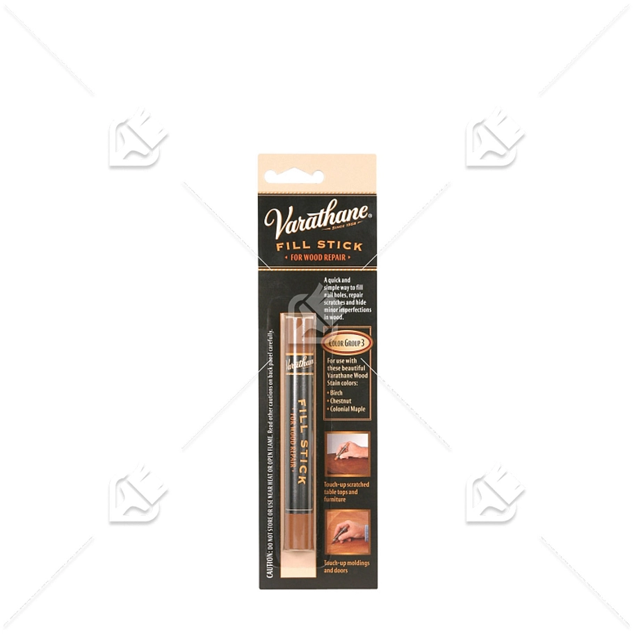 Карандаш заполняющий восковый Varathane Fill Stick №3 берёза, каштан, колониальный клён 16 г.