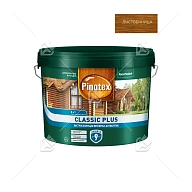 Пропитка декоративная для защиты древесины Pinotex Classic Plus 3 в 1 лиственница 9 л.