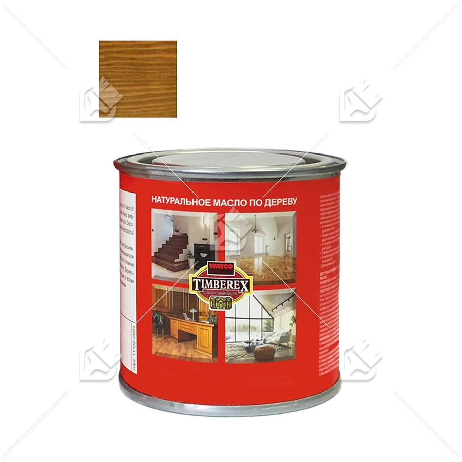 Масло интерьерное Timberex Colored wood finishing oil традиционный орех 1 л